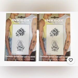 Inkbox Tattoos For Now. 2 Packs